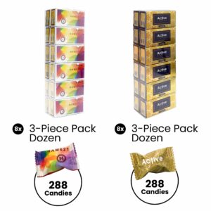 Bulk Classic Combo - Hamer + Active Dozen 3PPD Packs (576 pcs)