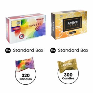 Standard Box Combo - Hamer + Active Bulk Format (620 pcs)